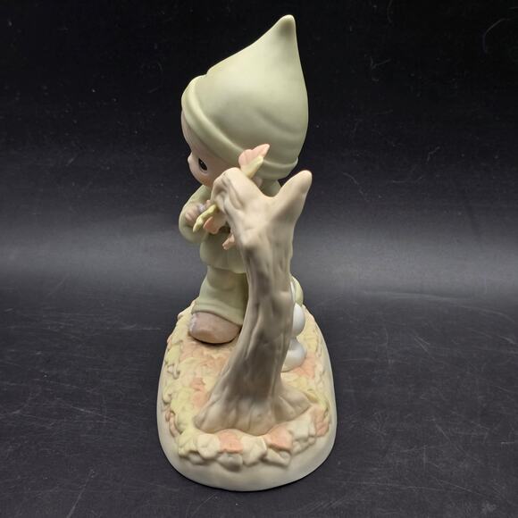 Precious Moments 1996 Color Your World with Thanksgiving Fall Autumn Elf - Picture 5 of 9